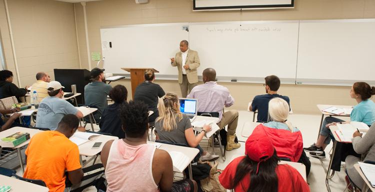 University of South Alabama classroom